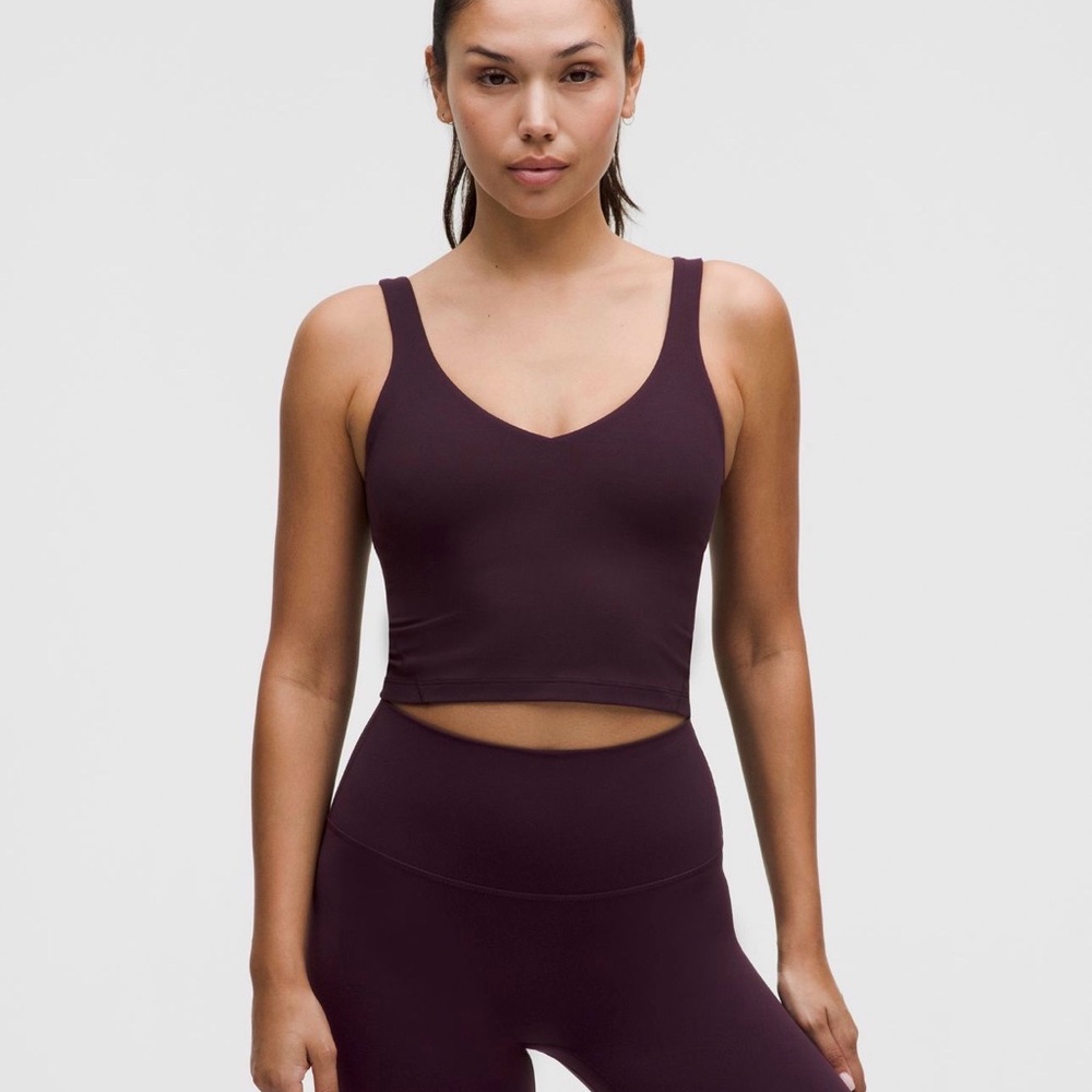 Lululemon align tank top in Black Plum